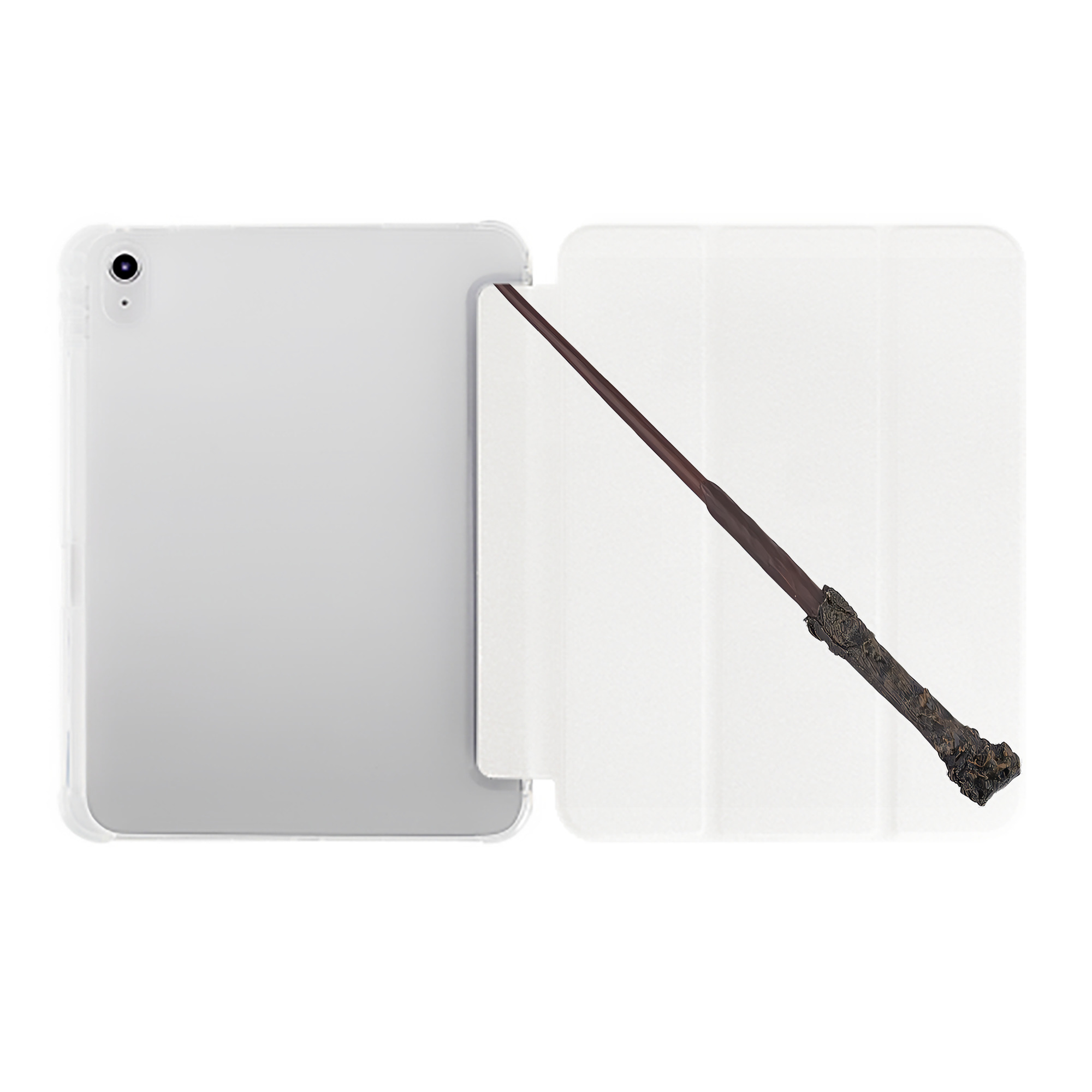 （画像用） Harry Potter ハリー・ポッターシリーズ IPad ケース ペン収納付き 三つ折りスタンド PUレザー×シリコン 対応機種9.5/10.5/10.9インチ